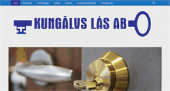 Desktop Screenshot of kungalvslas.se